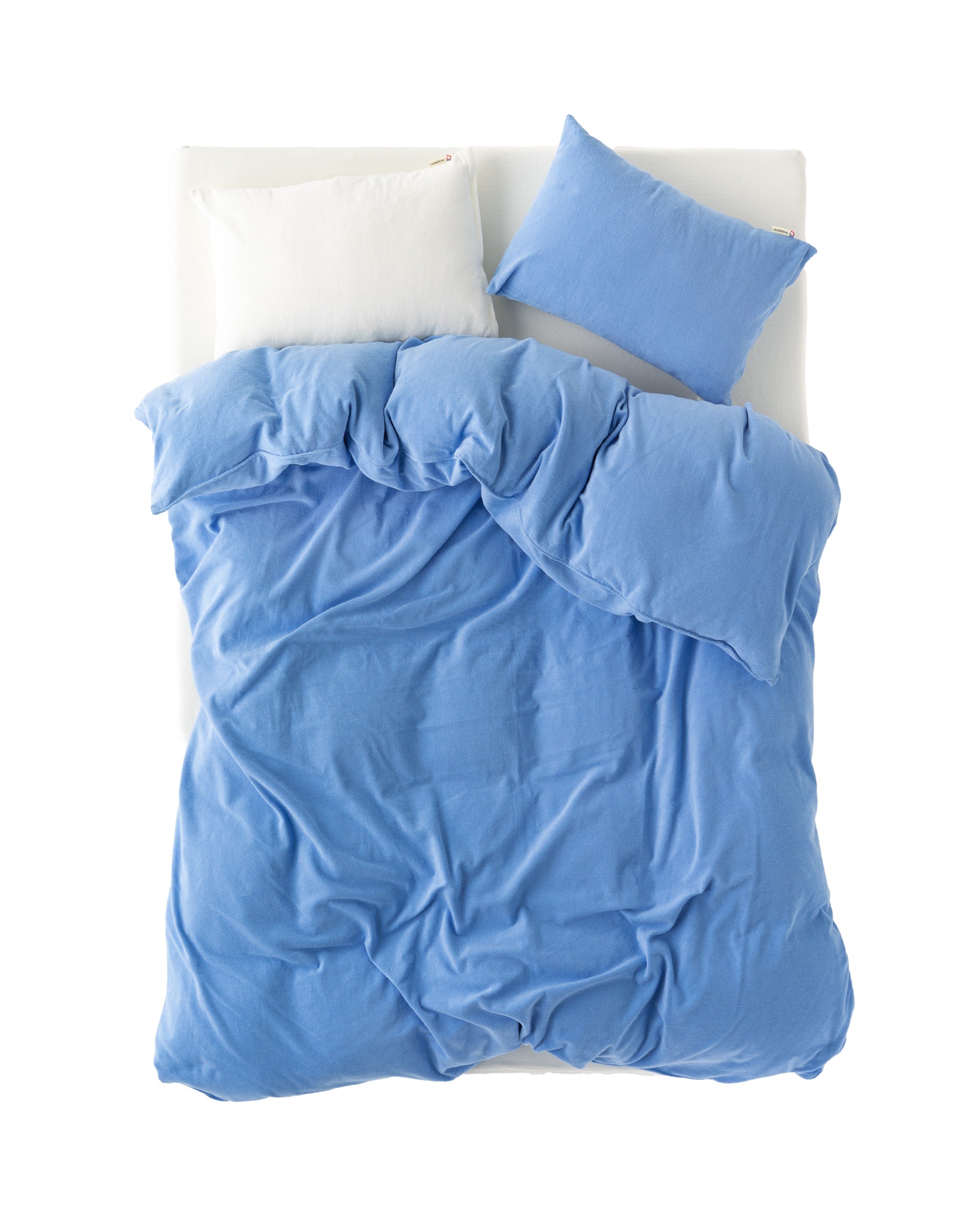 Imabari Towel Duvet Cover Aqua Blue