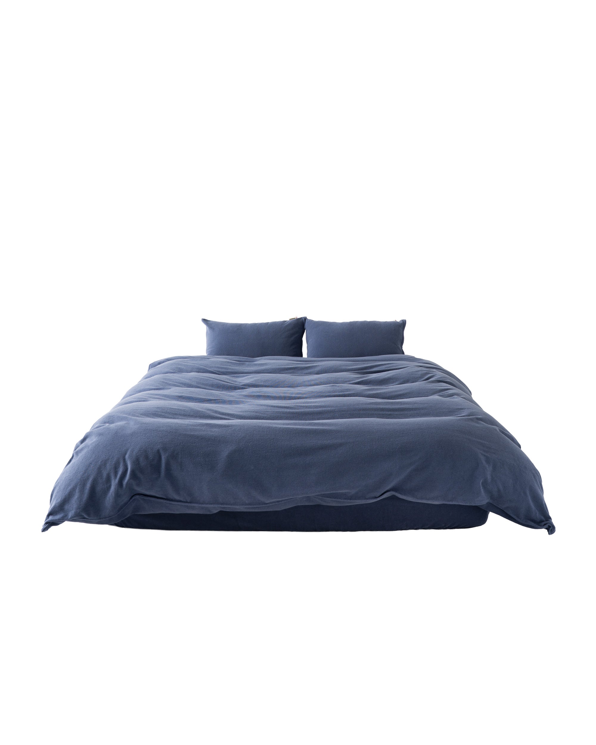 Imabari Towel Duvet Cover Midnight Blue