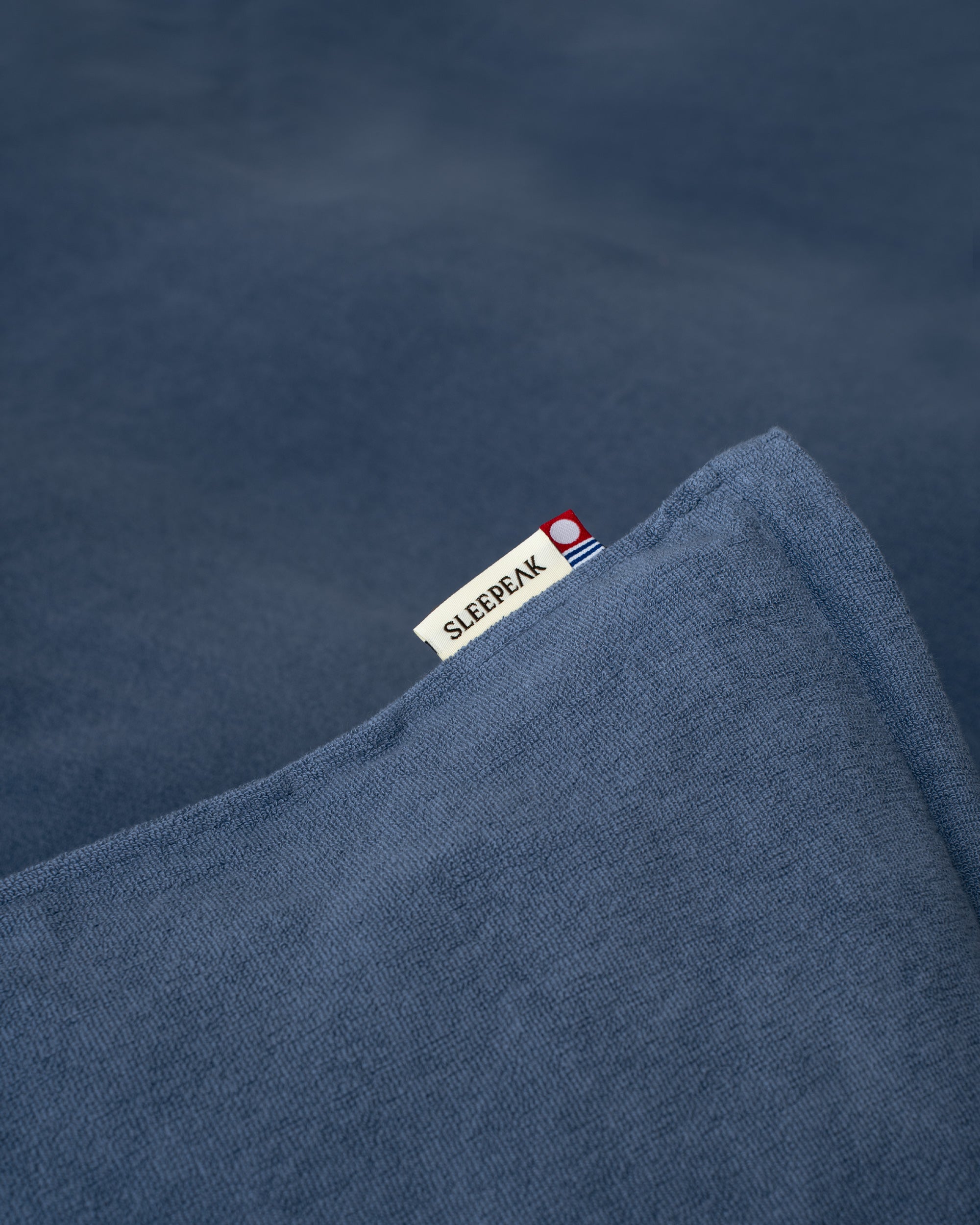 Imabari Towel Duvet Cover Midnight Blue