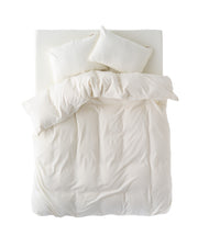 Imabari Towel Duvet Cover Ivory