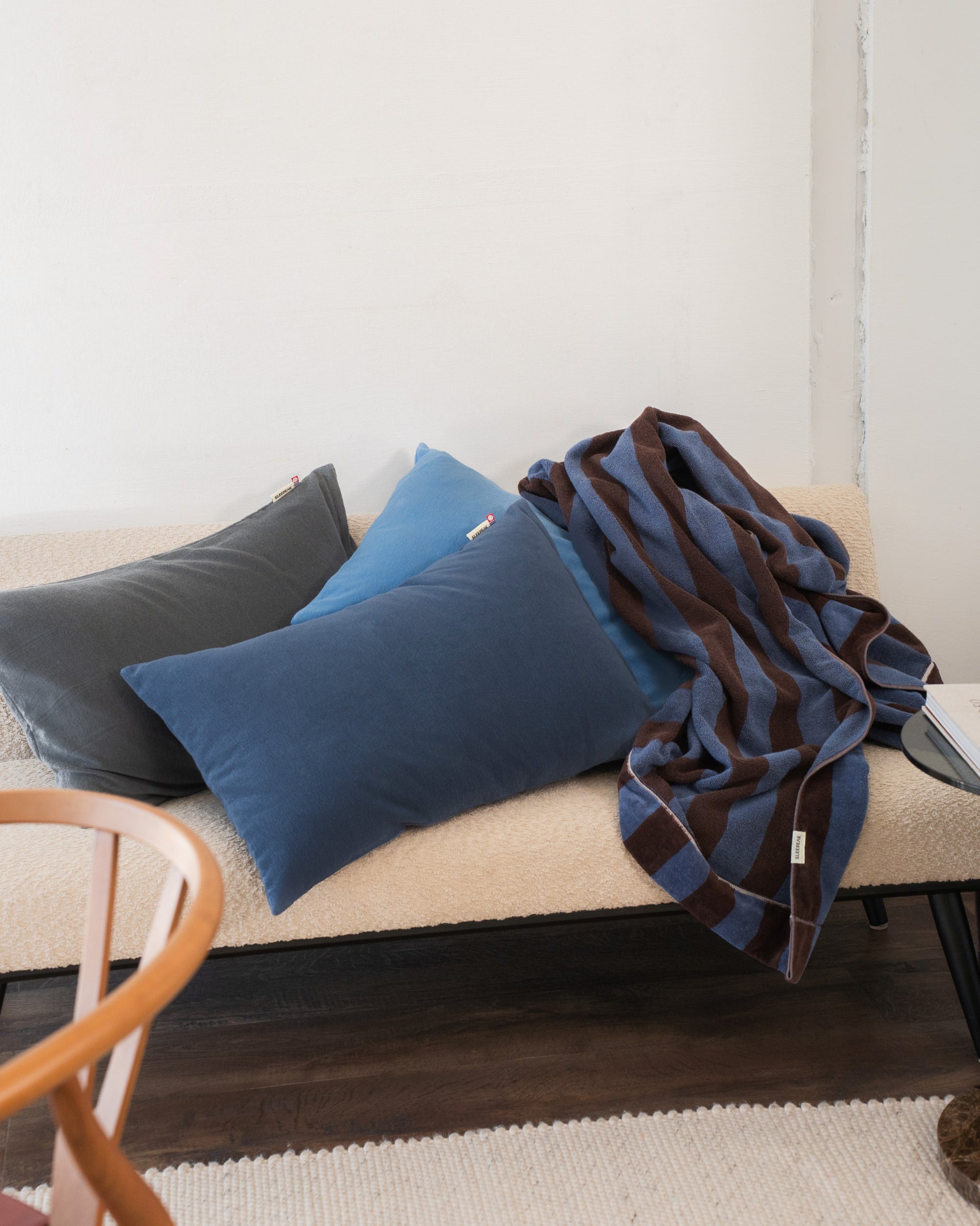 Imabari Towel Pillowcase Ash Gray