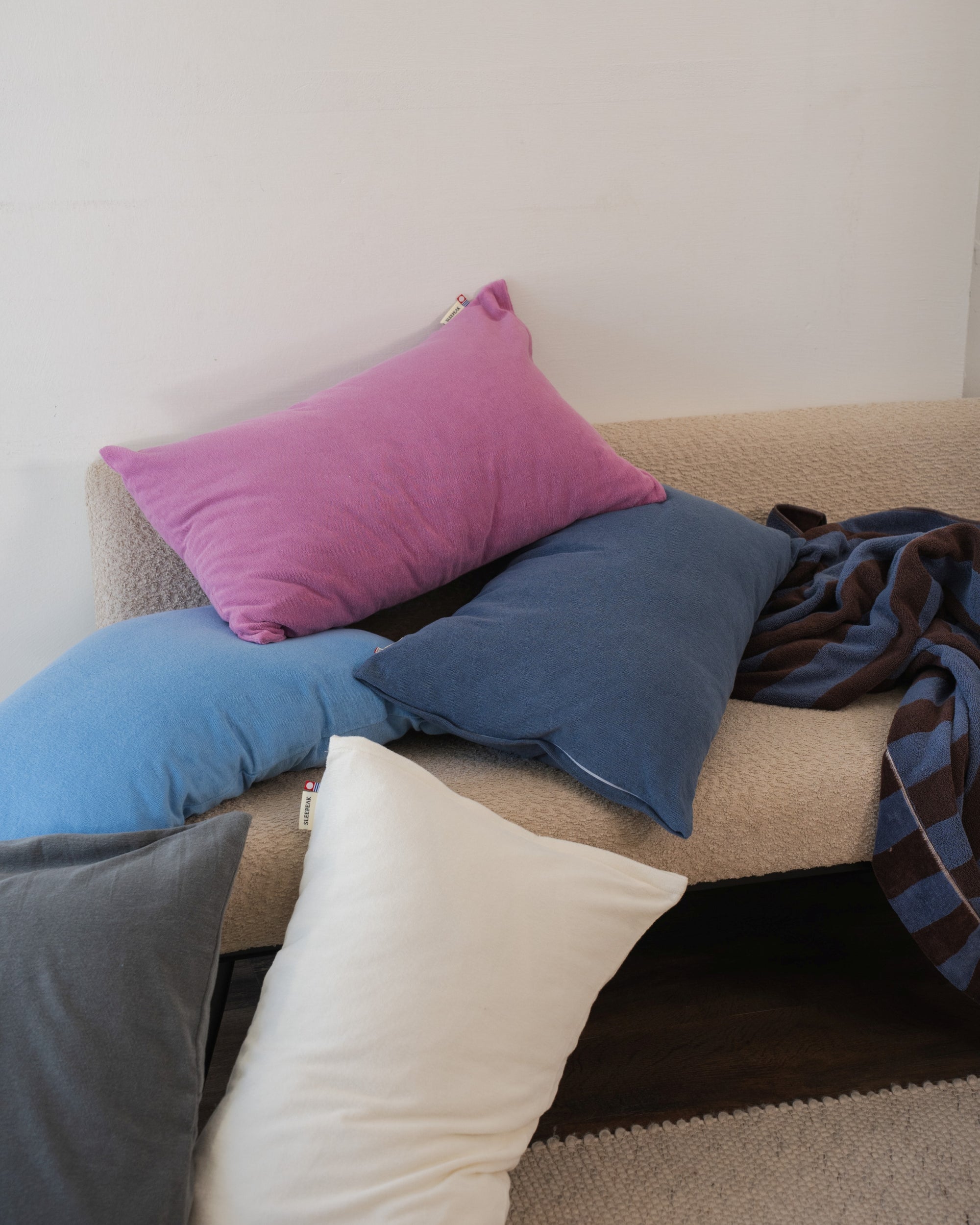 Imabari Towel Pillowcase Orchid Pink